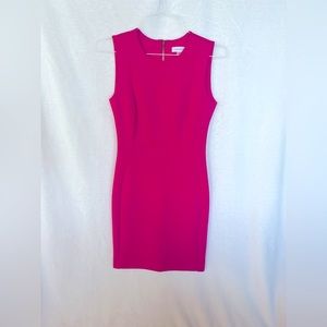 Pink business dress